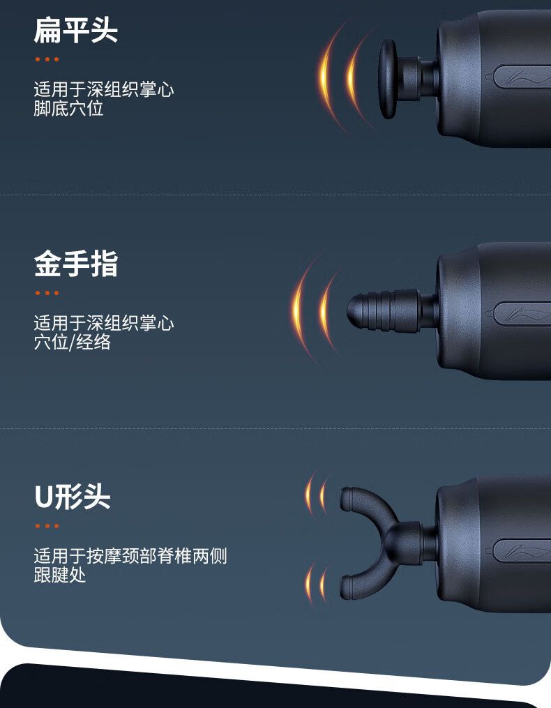 Li-Ning Mini Massage Gun Professional Muscle Massager for Home Fitness, Portable Sports Neck Massage Gu 16