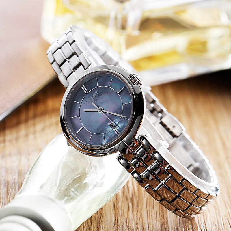 Женские часы TISSOT, серия Ming, швейцарский кварцевый механизм, стальной браслет, модные часы, водонепроницаемость 50 метров