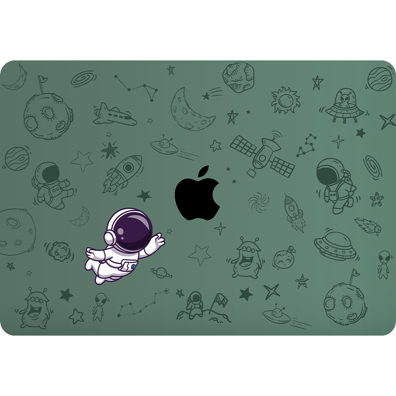 DiYiGongFang Apple Laptop Protective Case for 13.3-Inch Macbook Air M1, Ultra-Thin Cartoon Cover A1932/A2179/A2337