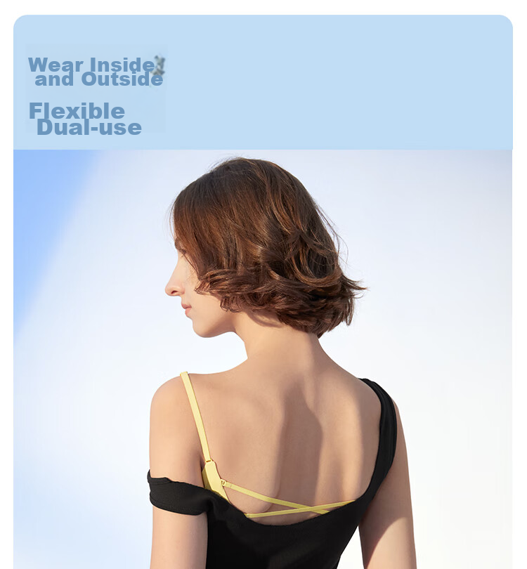 Beneunder Bra-In Camisole with Chest Pad for Women, Versatile Base Layer, Wearable as Outerwear, Beautiful Back Design, Cooling Feel, All-Season Versatile 30