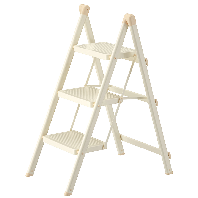 Kentai Folding Ladder, Household Telescopic A-Frame Ladder, Indoor Multi-Functional Thickened Engineering Ladder, Four-Step Ladder F1W-NB3H