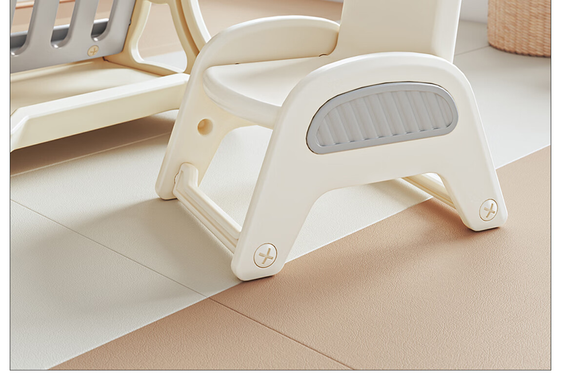 Babyviva Children's High Chair, Baby Dining Chair, Small Stool, Thickened Chair, Kindergarten Backrest Chair, Thickened Stable Non-Slip Home Use Chair 12