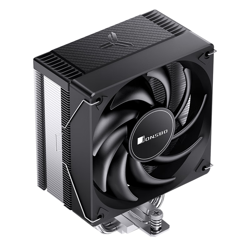 JONSBO CR-1000EVO Standard Edition CPU Air Cooler (Nickel-Plated 4 Heat Pipes/PWM Fan/LGA1700/AM5/Thermal Paste Included)