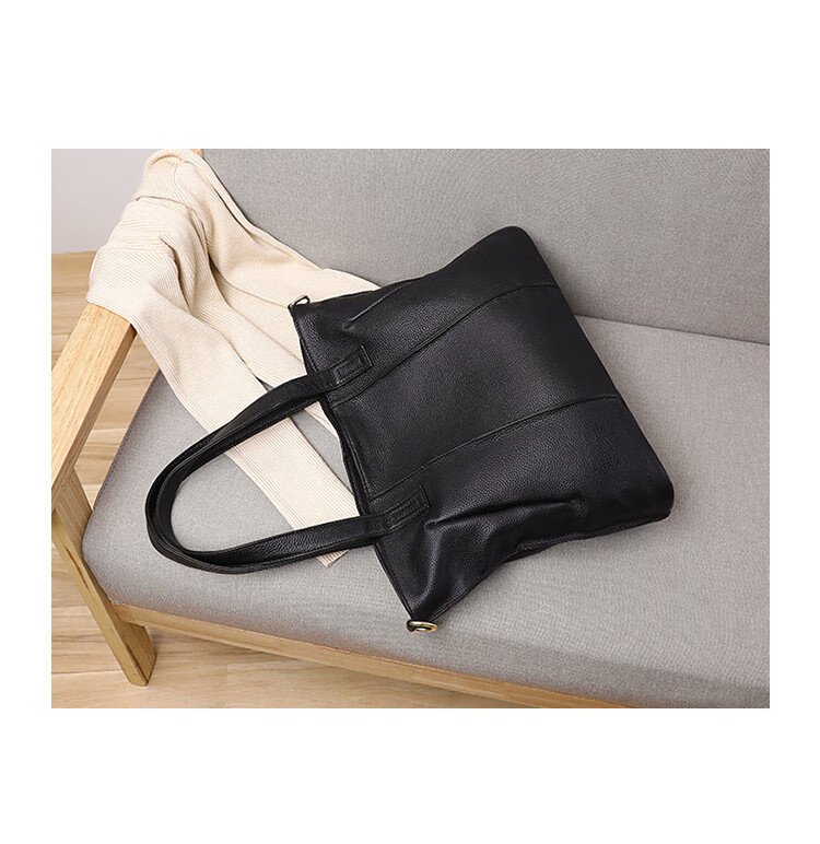 Viney Leather Handbag, Large Capacity Tote Bag for Women, Light Luxury Shoulder And Handheld Bag, Practical Birthday Mother's Day Gift for Mom 15