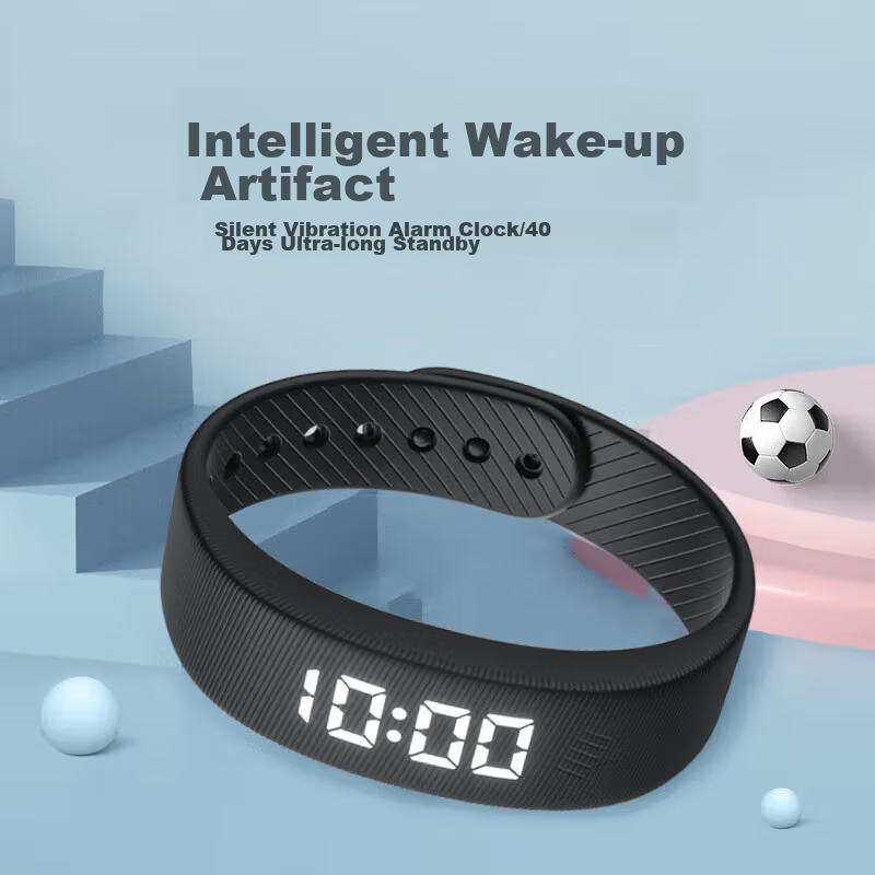 Skmei Smart Bracelet Student Watch Vibration Alarm Clock Wake-up Running Fitness Pedometer Timer Calorie Sports Electronic Watch