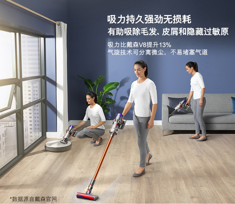 Dyson 戴森 V10 Absolute 手持无绳吸尘器 高配版6吸头 下单折后￥3577.39