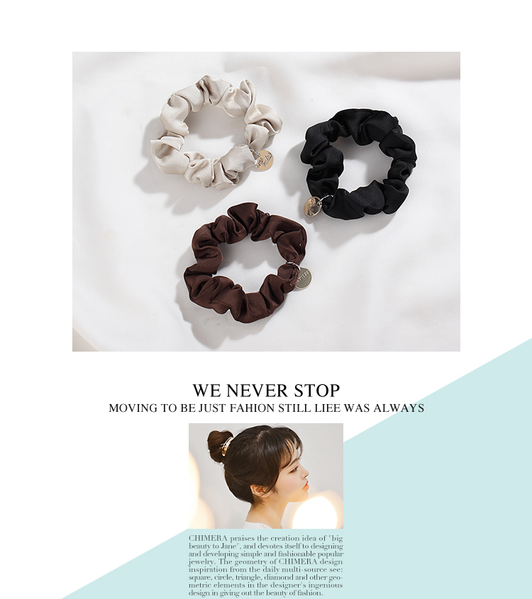 CHIMERA 3-Piece Hair Ties, Bun Maker, Durable Hair Bands, Ponytail Holders, Hair Accessories for Women, Mid-Autumn Festival Gift 1