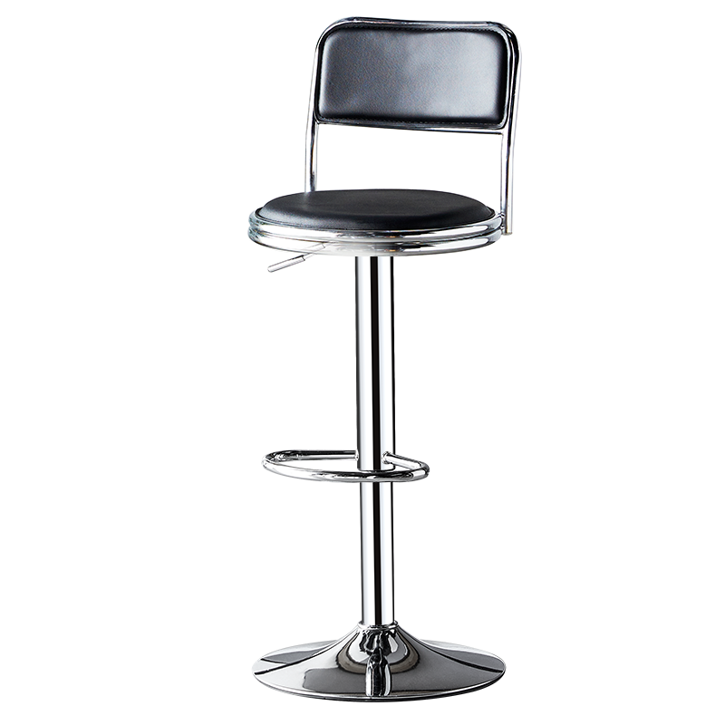 Huakaizhixing Bar Stool, High Chair, Stool, Bar Chair, Adjustable Office Chair, Simple Chair, HK1062 with Backrest, Tall Model