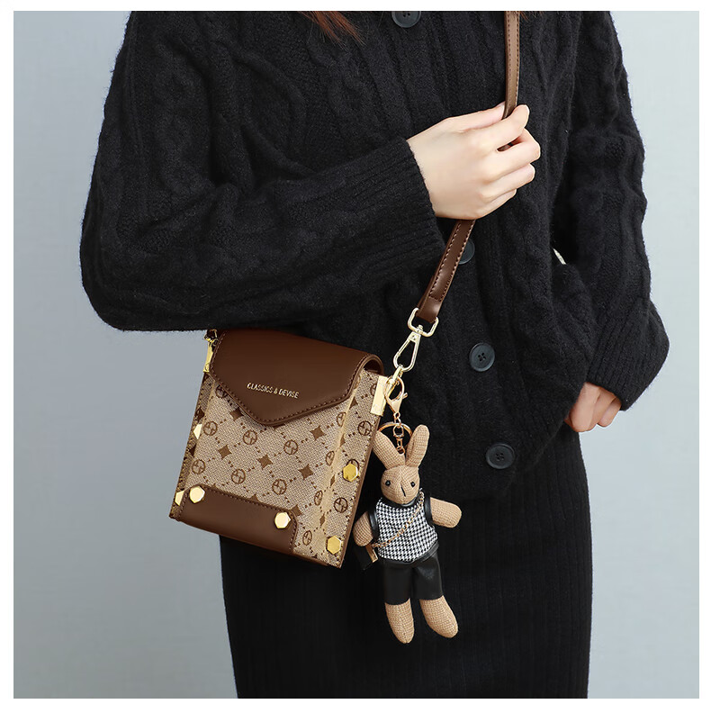 Aiqinghai Handbag, Women's Bag, Phone Pouch, Mini Crossbody Bag, Shoulder Bag, Underarm Bag, Birthday And Mother's Day Gift, Practical Present for Mom 11