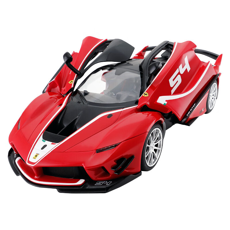 Rastar Remote Control Car Model, Children's Toy Car, USB Charging Ferrari FXXK, 1:14 Scale Red 79260, New Year Gift