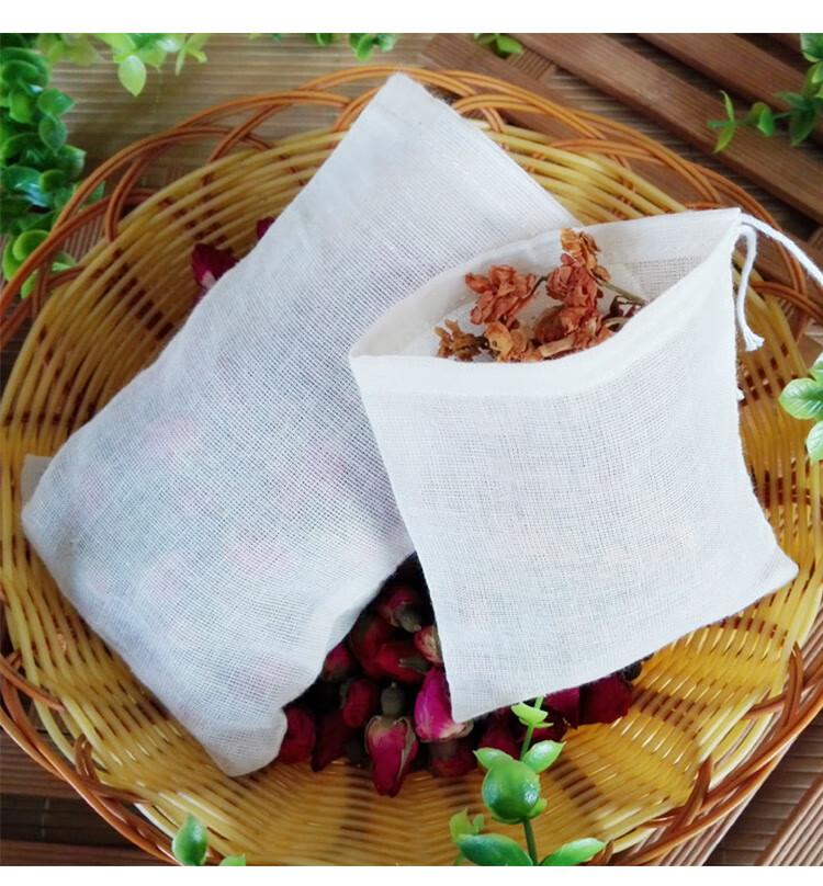 Quanshi Soup Strainer Bags 10*15cm 30 Pack for Stewing Fish, Meat, Filtering, Seasoning, And Decoctio 5
