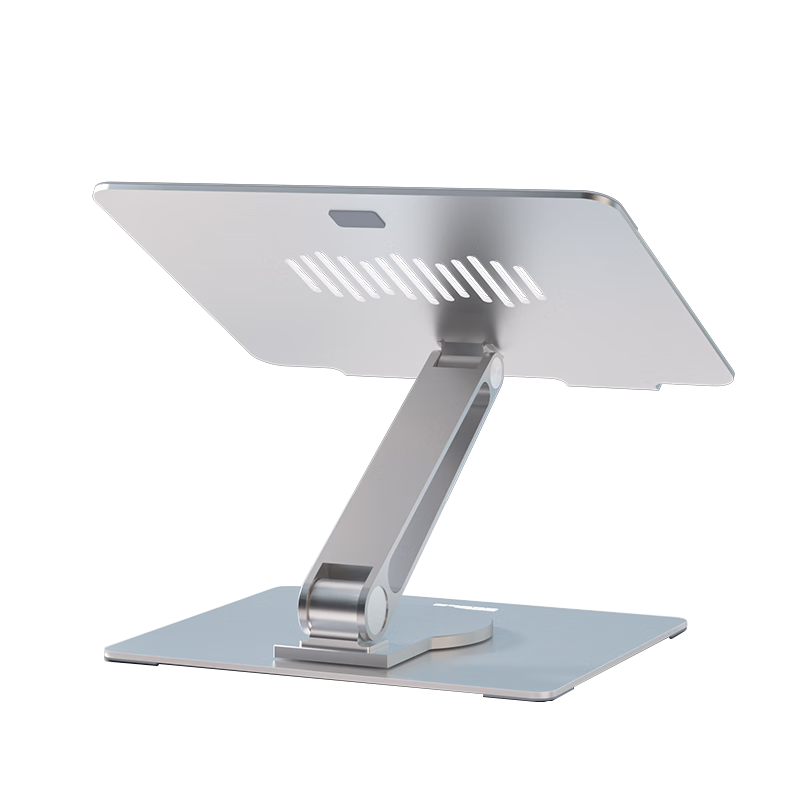 ECOLA Laptop Stand, Computer Desk, 360° Rotating Monitor Riser, Aluminum Alloy Heat Sink, Foldable Height Adjustable, for Huawei, Lenovo Legion, MacBook, Qingyun AT28PSV