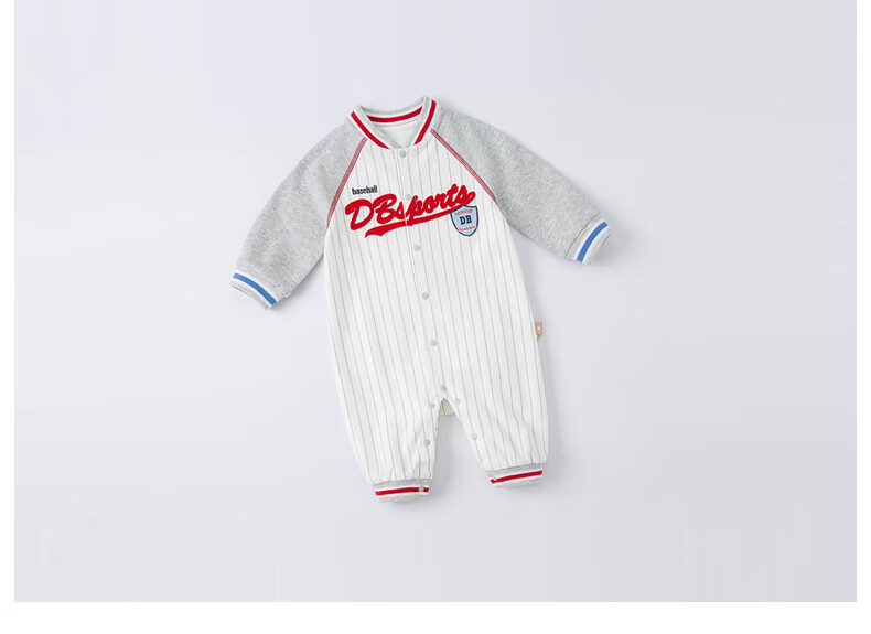 DAVE & BELLA Children's Clothing Spring And Autumn Newborn Onesie for Baby Boys, Trendy Romper for Infants 10