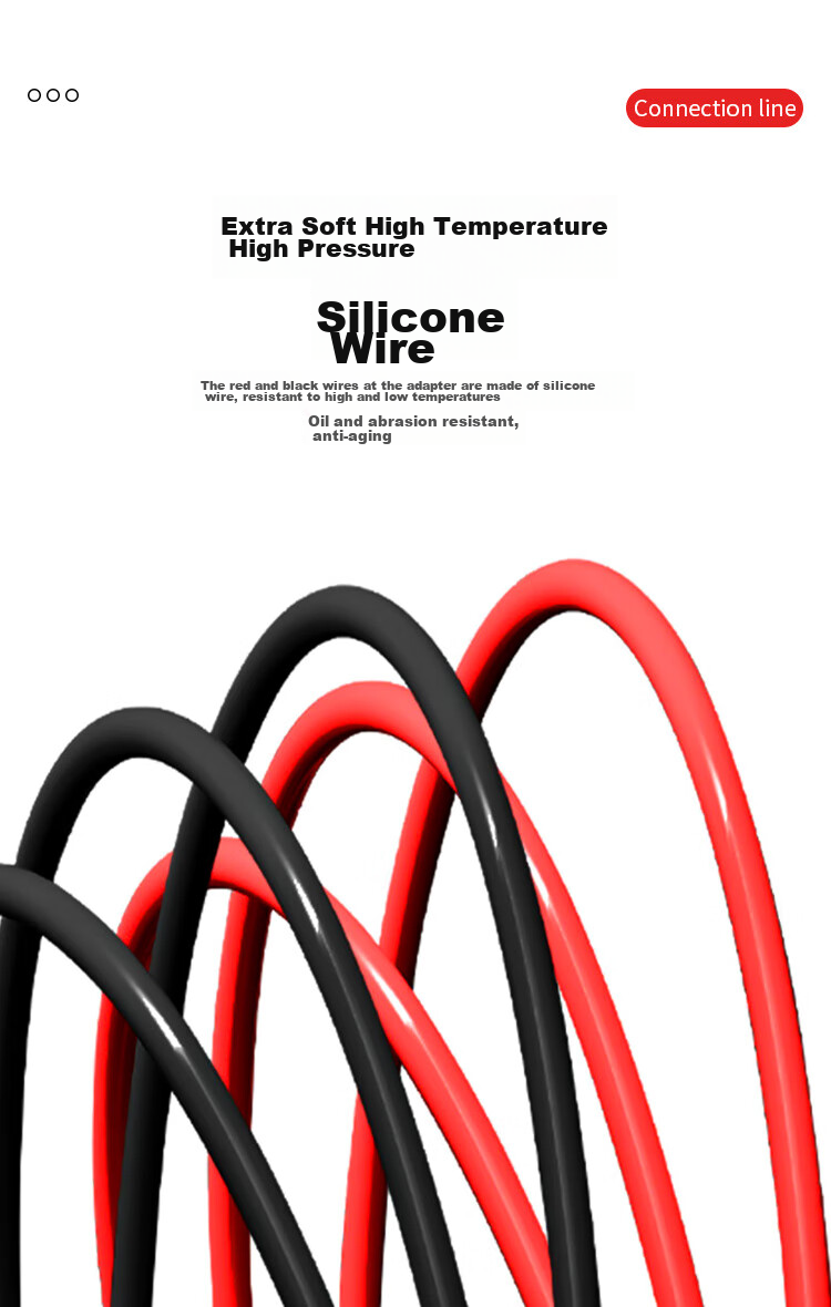 Fengyingzi BNC to Alligator Clip Test Cable, Pure Copper, Q9 Double Clip Cable, Oscilloscope Connection Cable, 0.5m, FYZ-HR70 2