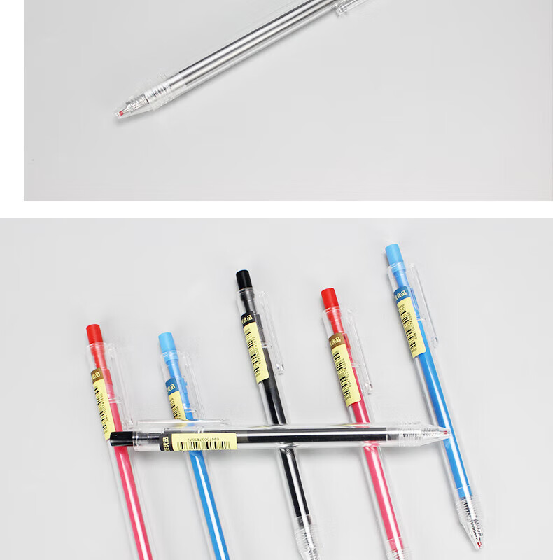 M&G Premium Series 0.5mm Gel Pen Classic Retractable Bullet Tip Black AGP87902 6-Pack 4