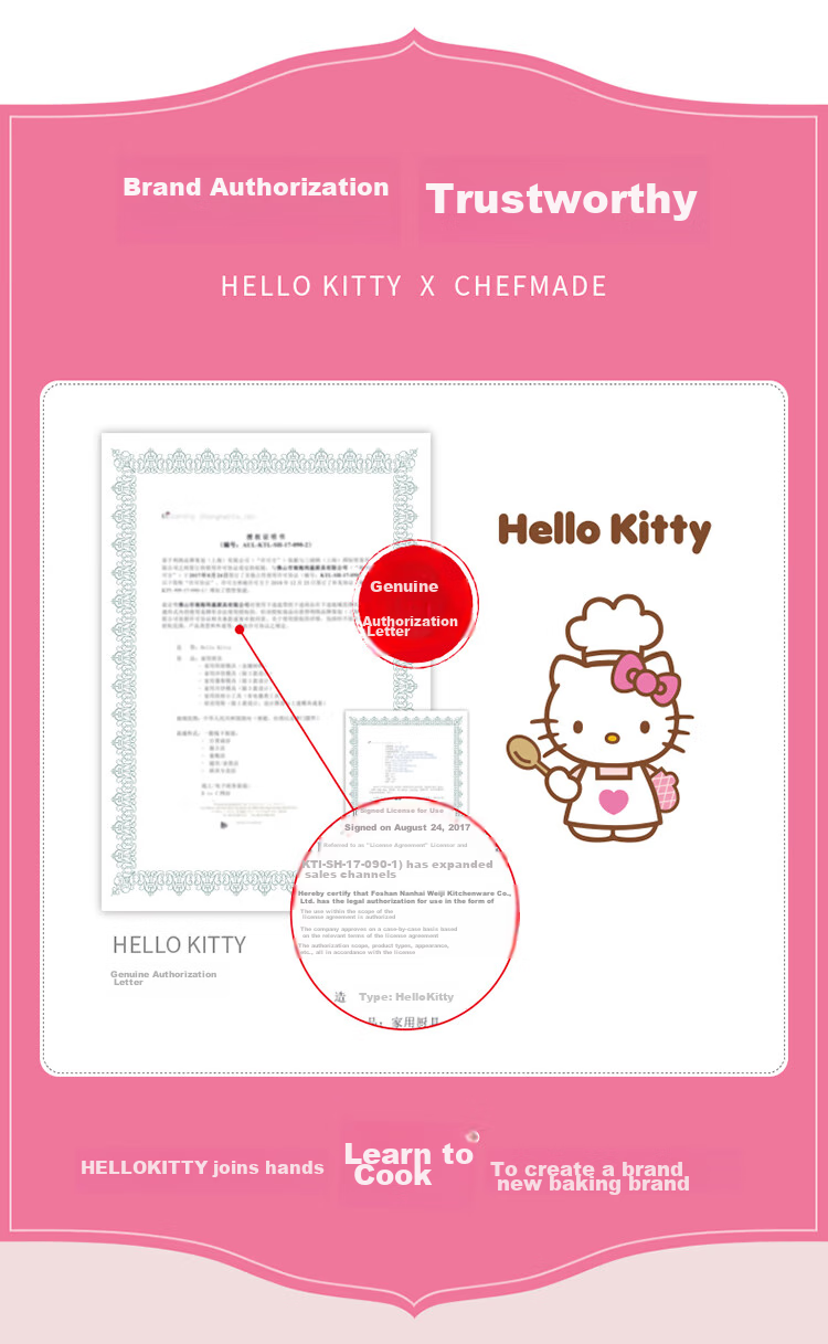 Xuechu Ice Cube Mold, HELLOKITTY Cartoon Silicone Ice Maker, with Lid, Food Storage Container, Ice Cream Mold 9
