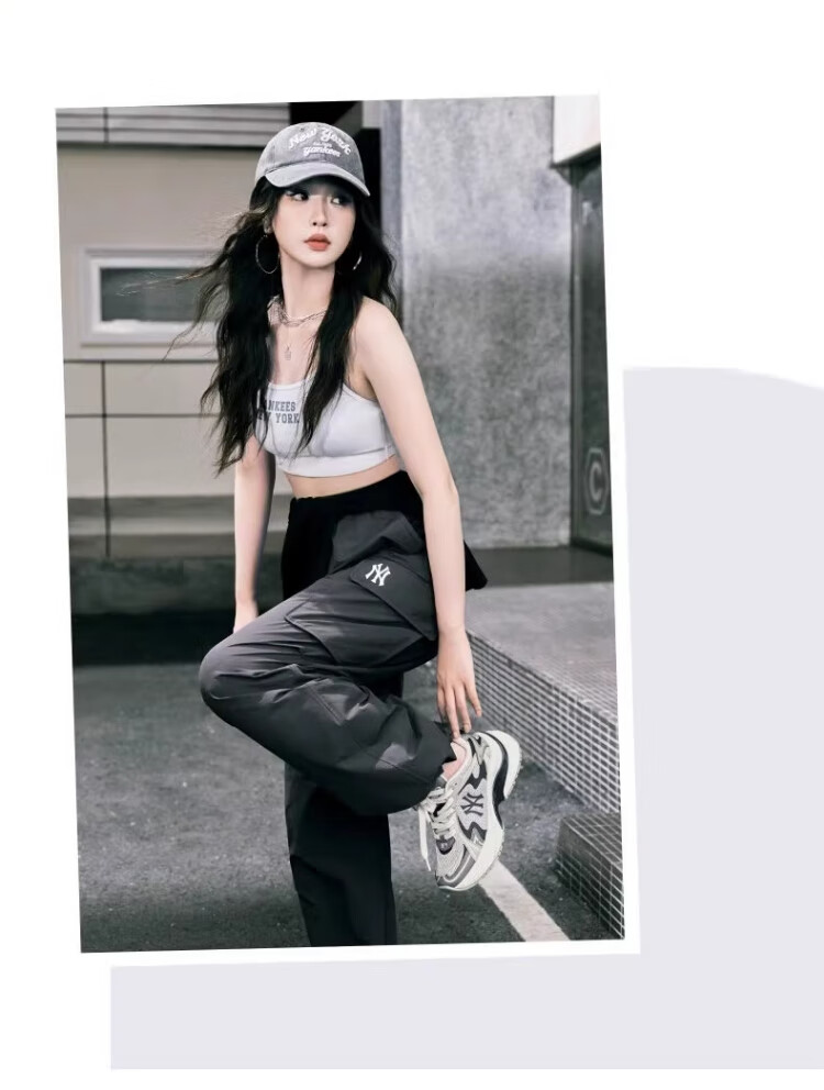 MLB Shoes for Men And Women, Dad Sneakers, Casual Sports Vans, KARINA Style 3ARNSPL4N-50GRS 2