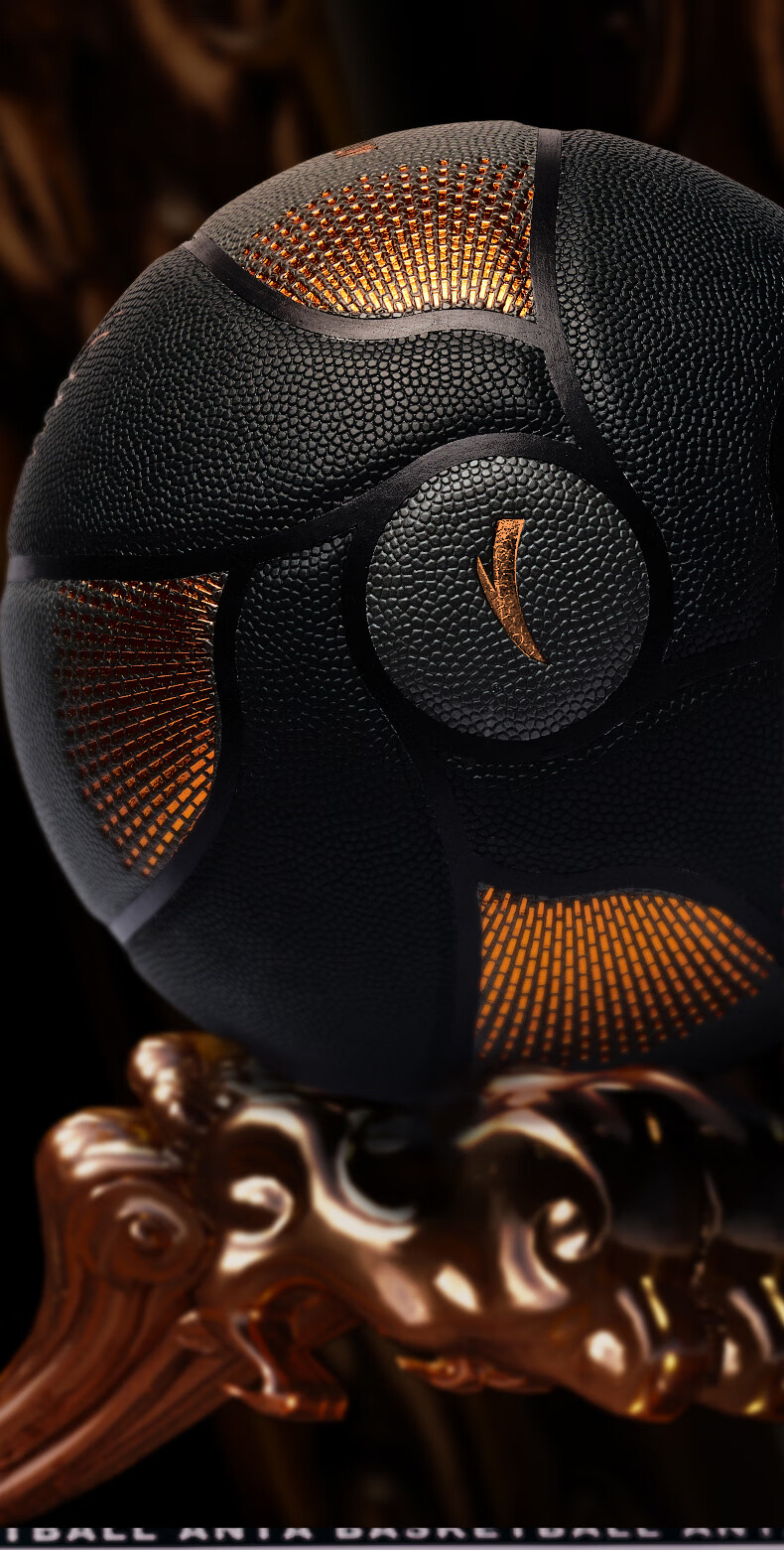 ANTA Lingdan No. 7 Adult Basketball, Indoor And Outdoor Use, Suitable for Cement Courts, Youth Student Training And Competition Ball 5