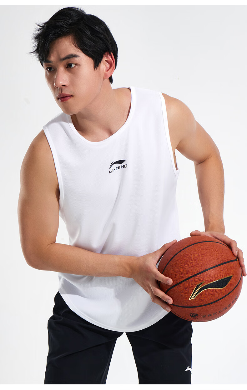 Li-Ning Women's Sports Set, Summer Ice Silk Short-Sleeve Shorts, Running Quick-Dry T-Shirt, Badminton Fitness Training Outfit 17