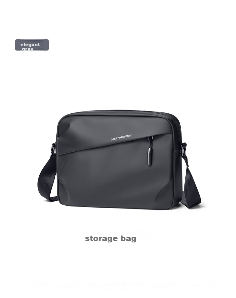 GOLF Shoulder Bag for Men, Casual Crossbody Bag, Phone And IPad Holder, Water-Resistant Commuter Bag, Lightweight Sports Messenger Bag 21