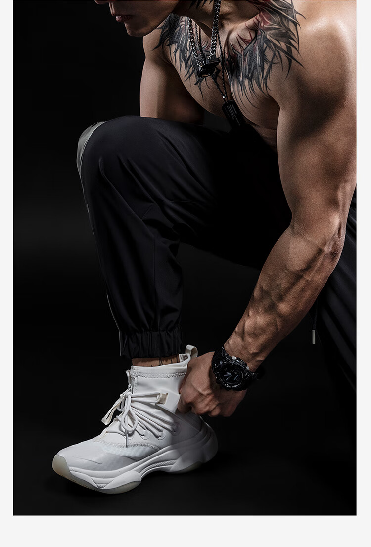 Monster Guardians Men's Athletic Pants, Basketball Button-Up Shorts, Quick-Release Side Buttons, Training Joggers, Black, Size S 18