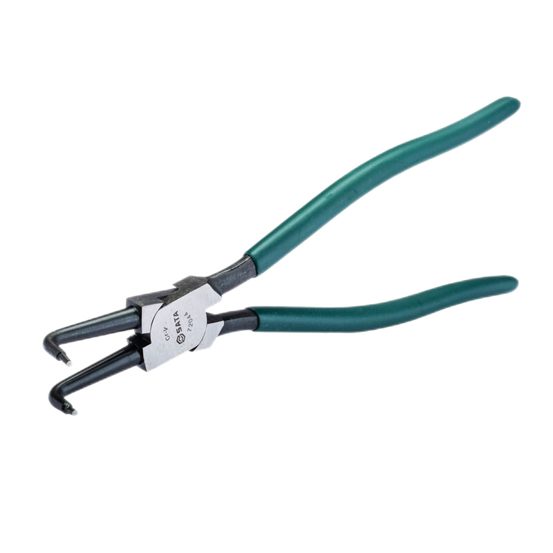 SATA 72043 German Style Curved Snap Ring Pliers 9"