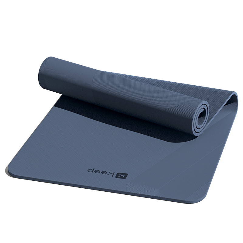 Keep Yoga Mat for Men, Fitness Mat 183*80cm Wide, Non-Slip, Soundproof, Shock-Absorbing Training Mat, Men's Exercise Mat 10290
