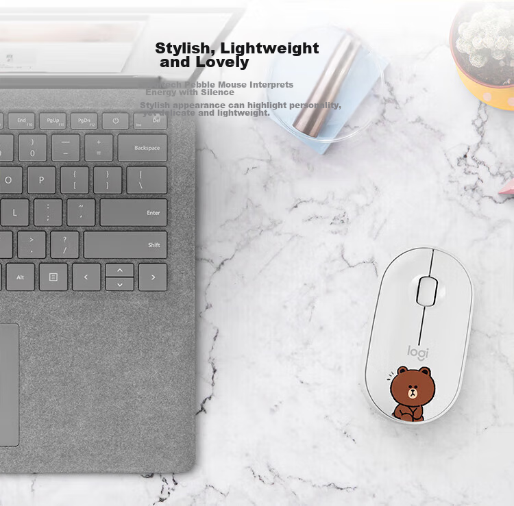 Logitech K390 Enterprise Wireless Bluetooth Keyboard Upgraded K380 Mac Laptop Tablet iPad Computer Silent Keyboard Multi-Device Ultra-Thin Home Use 79 Keys Blue 5