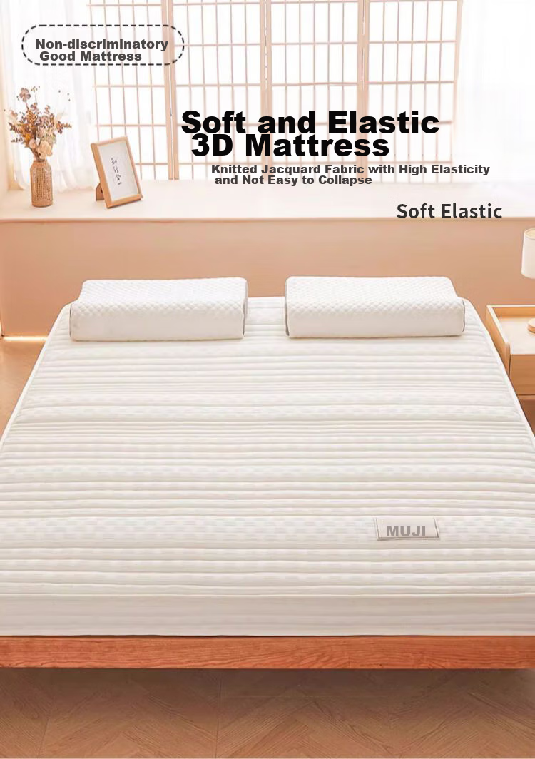 Wuyinliangpin Class A Fabric Knitted Jacquard Thickened Mattress Cover, Student Bedding, Dormitory Bed Pad, 1.8x2 Meters 1