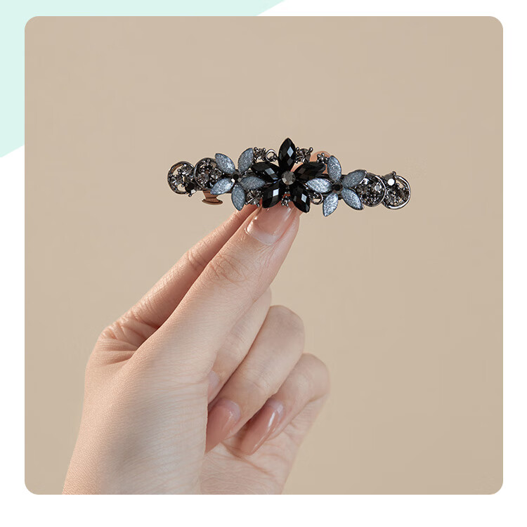 CHIMERA Exquisite Hair Clip Women's High-End Hairpin Barrette Horizontal Clip Zhenlan Gift Box Valentine's Day Gift 7