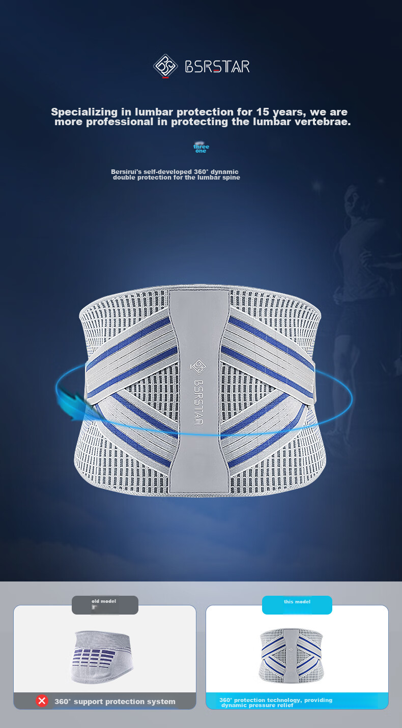 Bestray Lumbar Support Belt for Herniated Disc, Sports Injury, Muscle Strain, Men's Fitness, Women's Medical Use, Professional-Grade Waist Support 13