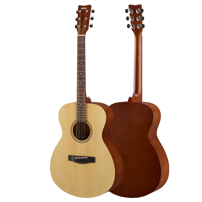 YAMAHA FS400NS Acoustic Model, Spruce Wood Beginner Entry-Level Folk Round Corner Guitar, 40-Inch Natural Wood Color Matte