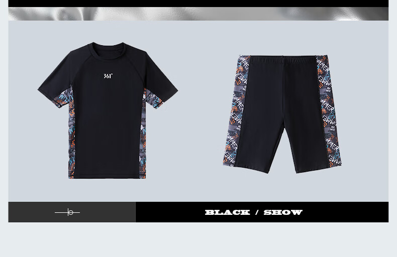 361° Men's And Teenagers' Swimwear Set, 2026 New Style Two-Piece Top, Adult Swimsuit, Hot Spring Bathing Suit 18