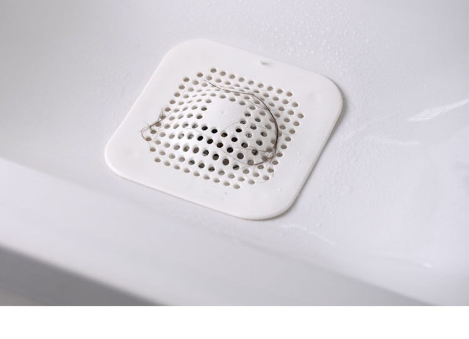 Daisy Leaf Floor Drain Hair Catcher Filter for Bathroom Bathtub Sink Hair Blockage Prevention with Suction Cup 9