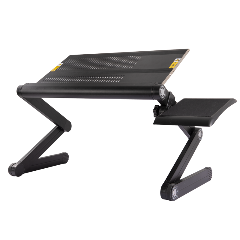 NVV Laptop Stand, Standing Desk with Adjustable Height, Monitor Riser, Bed Computer Desk, Foldable Sofa Lazy Desk, Study Table, Reading Stand NP-11H