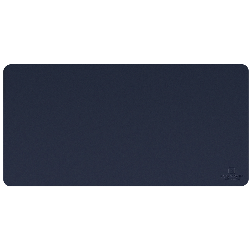 EXCO 90x45 Mouse Pad, Extra Large Office Desk Mat, Waterproof Leather Desk Pad, Writing Pad, Computer Mat, Keyboard Leather Tablecloth, Double-Sided Gaming Mat, Blue And Yellow 3765