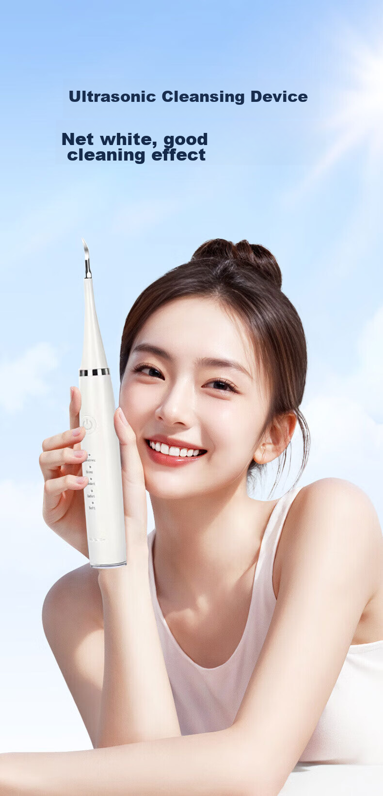 Meebordi Intelligent Sonic High-Frequency Vibration Electric Toothbrush, Dental Cleaner, Oral Irrigator, Oral Calculus Cleaning Device, Beauty Instrument, Water Flosser, Graduation Gift for Teachers 1