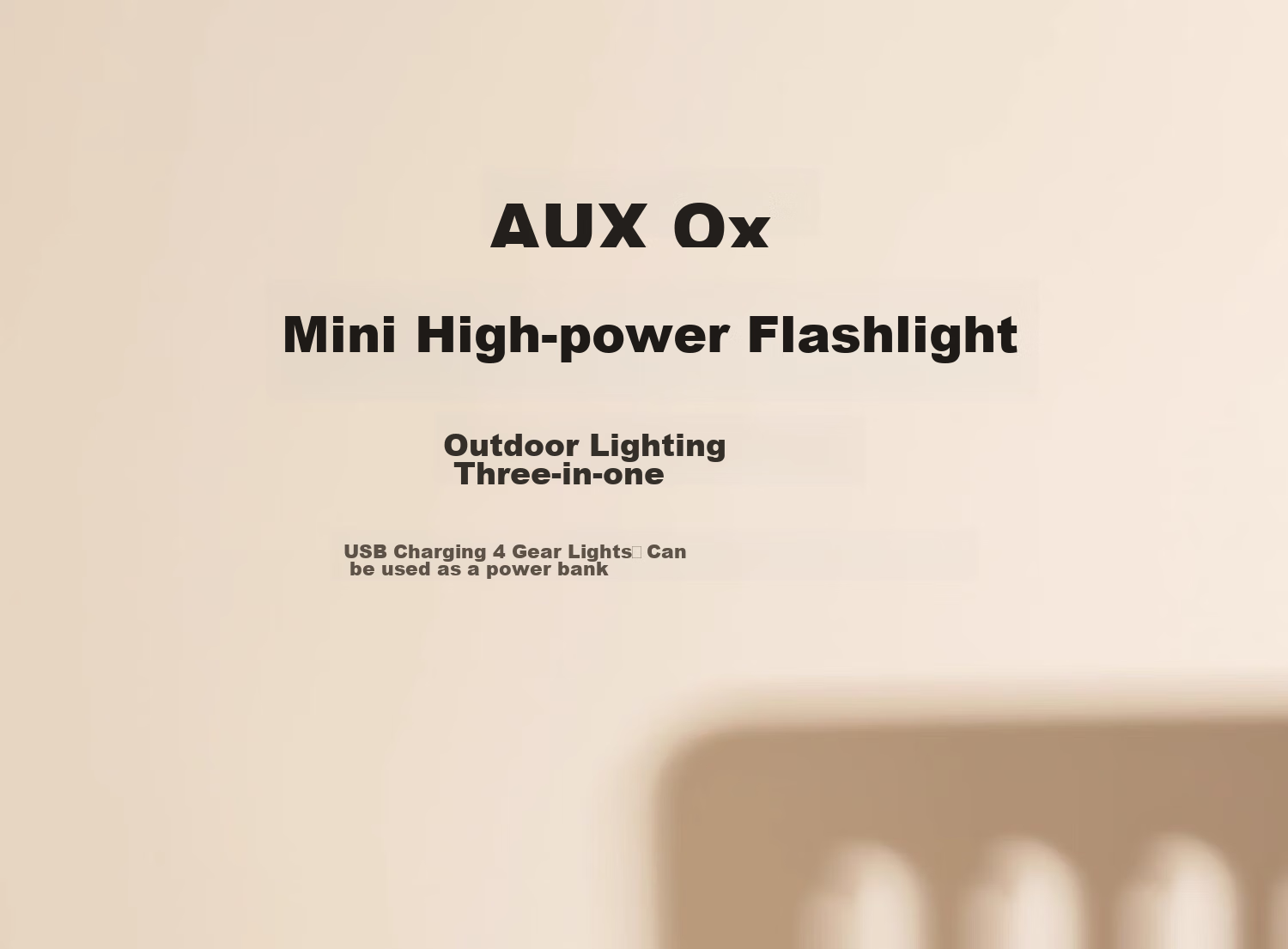 Aokesi High-Intensity Flashlight for Children, Rechargeable, Ultra-Bright, Compact, Portable, Mini, for Home And Outdoor Use, Long-Range, Student-Friendly LED Light 1