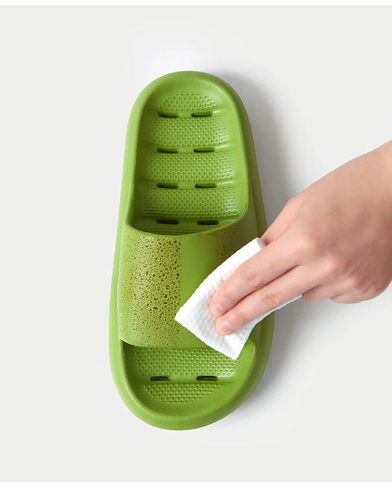 GUOLUOFEI Bathroom Water-Draining Slippers for Men And Women, Summer Hollow Thick-Soled Squishy Feeling Sandals for Women, 2188 Coffee Color, Size 40-41 18