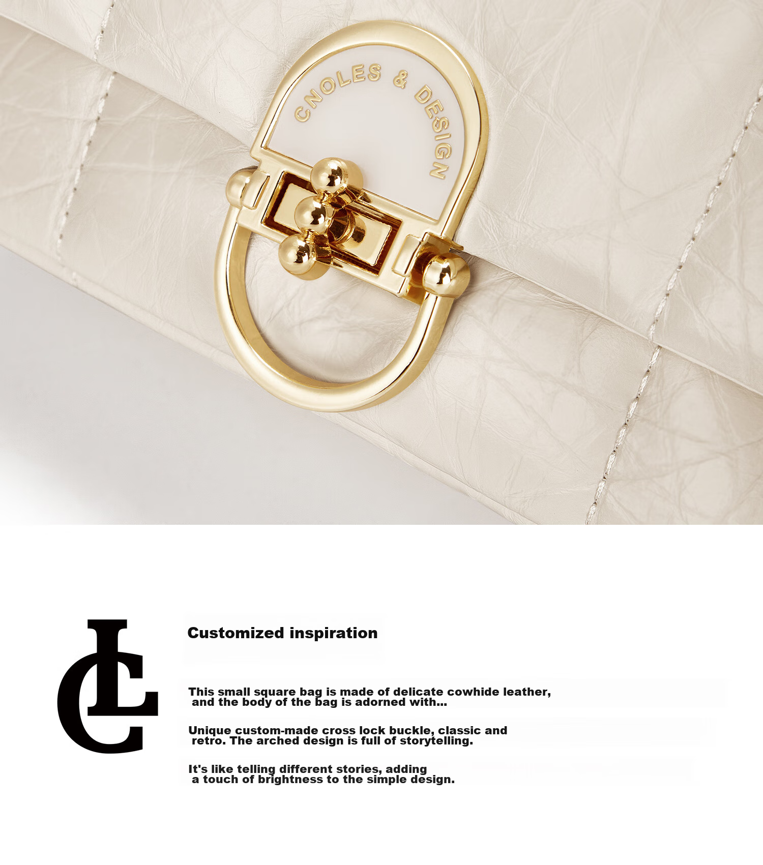 Cnoles [Celebrity Style] Crossbody Bag, Women's Underarm Shoulder Bag, 2026 Latest Model, 520 Gift for Girlfriend 8