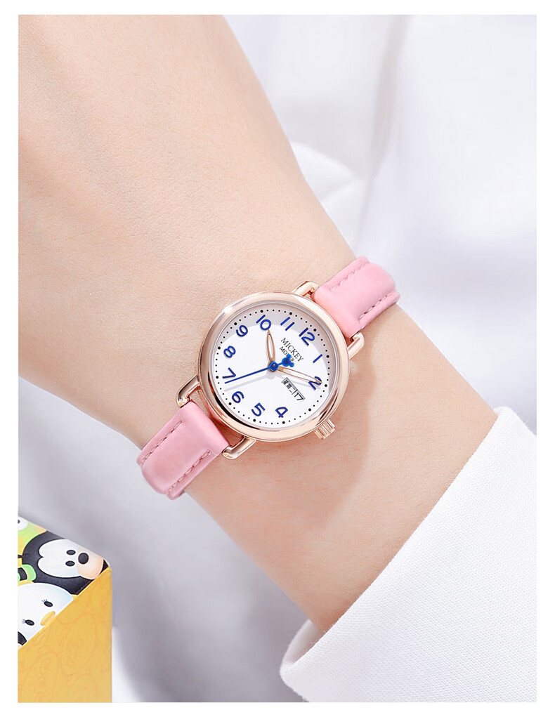 Disney Watch for Female Students, Ladies, Middle School Girls, High School Students, Female Exam Takers, Birthday Gifts, Waterproof Watch for Junior And Senior High School Students 9
