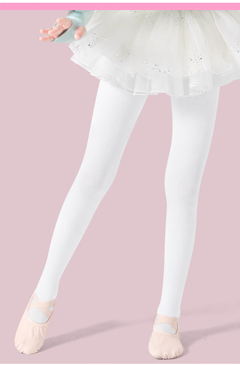 Barbie Children's Tights, Thin Spring And Autumn Style, Girls' Dance Socks, Baby White Stockings, Girls' Leggings, Dancing Base Socks 4