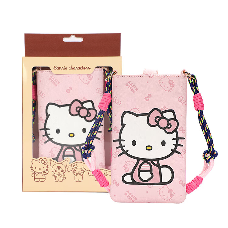 Mesuca X Kuromi Handbag, Women's Portable Phone Bag, Shoulder Crossbody Small Purse, Birthday Gift for Girls 36