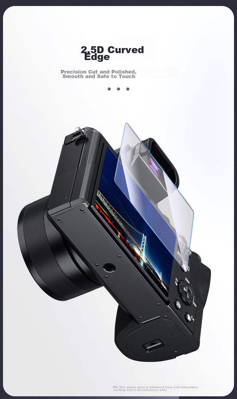 JJC Screen Protector for Sony A7c2 A7m4 ZV-E10II A7c Second Generation A7cr A6700 ZVE1 ZV-E1L Camera Screen Protective Film, Mirrorless Camera Accessory 4