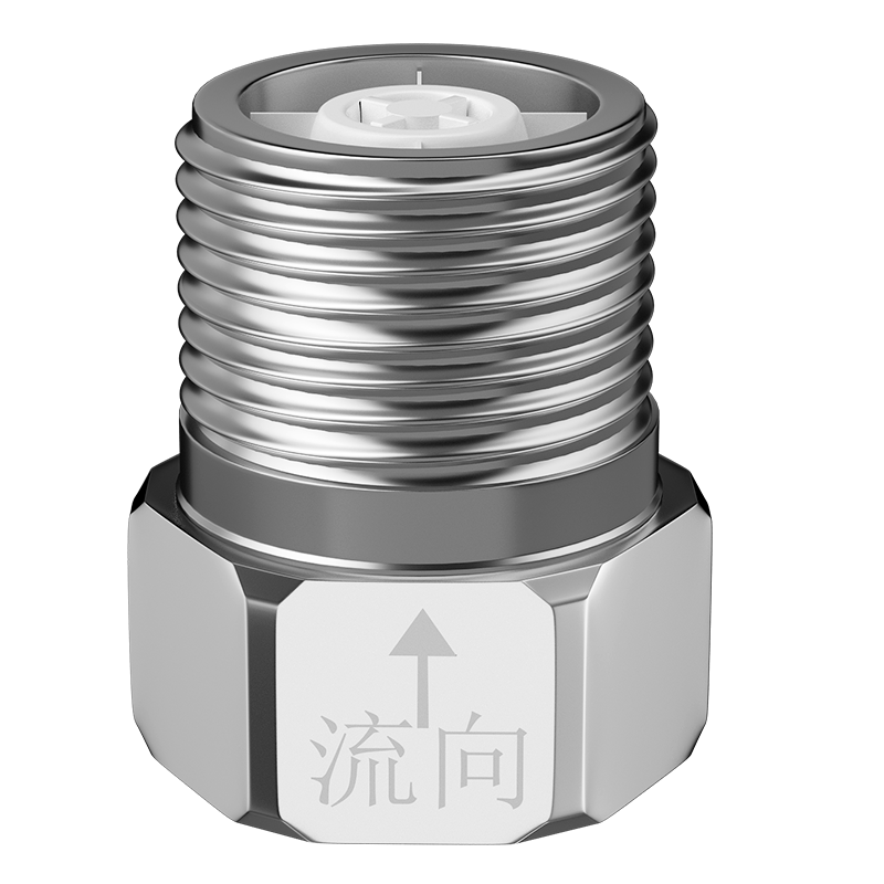 Muvi Toilet Check Valve, One-Way Non-Return Valve, Anti-Backflow Pipe Check Valve, Anti-Backflow, General-Purpose for Bathroom, 1/2 Inch Brass