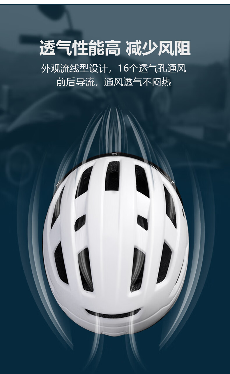 法萨赫(fasahe) 折叠自行车配件p8骑行头盔电动车机车山地车公路车