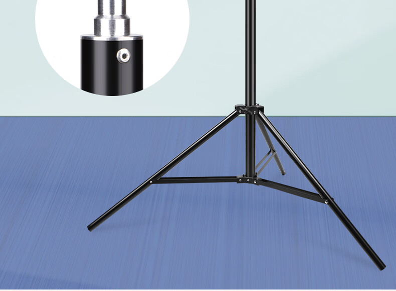 Hakutatz 2.8m Light Stand Desktop Tripod Photography Live Streaming Full Set Fill Light Floor Outdoor Support Photo Stand 1