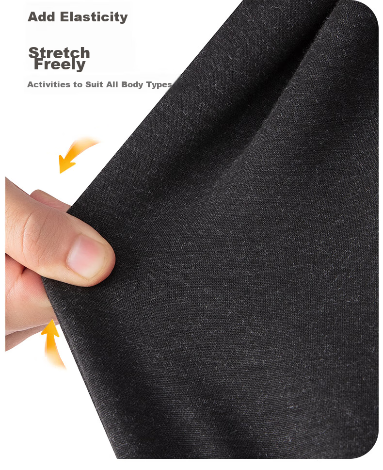 Yiershuang [Duck Down And Lamb Wool 3-Layer Thickened] Thermal Underwear for Men, Fleece-Lined Cotton Autumn Pants 15