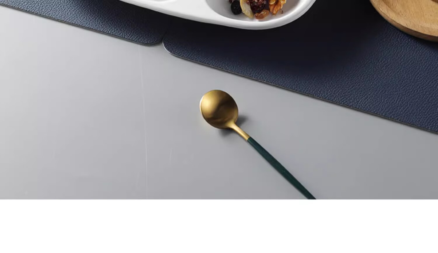 Chuwanya Melamine Fast Food Tray, Round Six-Compartment Imitation Porcelain Serving Plate, Commercial Use for Factories And School Cafeterias, Tableware And Meal Box 20