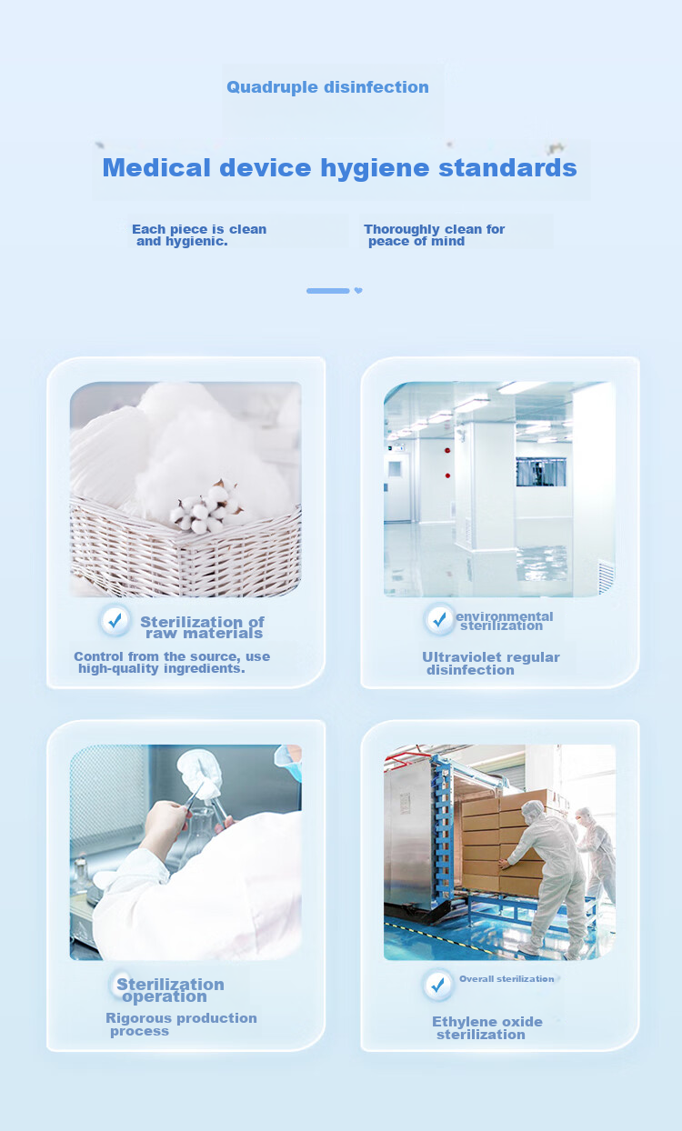 Qianjinjingya Sanitary Pads, Pure Cotton Breathable, Gynecological Use, Menstrual Pads, Ultra-Thin Day And Night Combination, 6 Packs (44 Pieces) 10